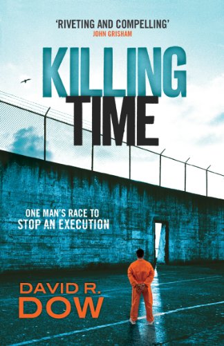 Book cover: "Killing Time" with a man facing a prison gate.