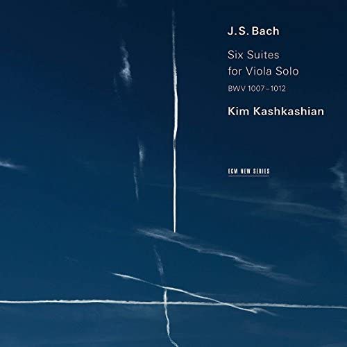 CD cover for Bach’s Six Suites for Solo Viola by Kim Kashkashian.