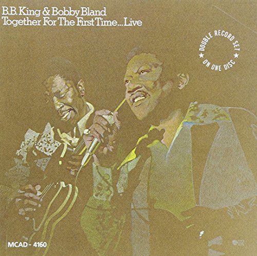 BB King and Bobby Bland album cover, two musicians with microphones.