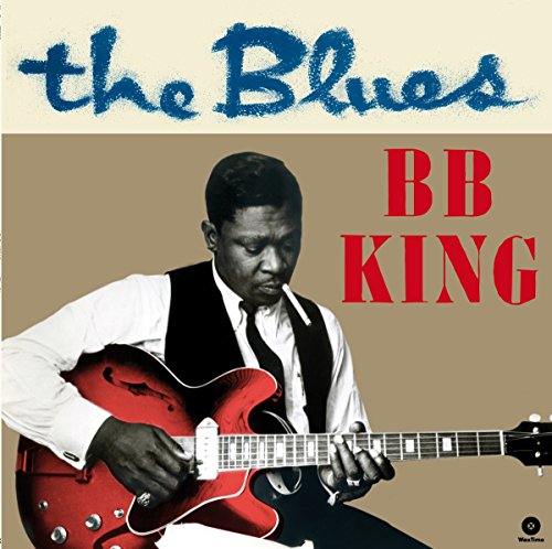 BB King album cover featuring a portrait of the musician with his guitar.