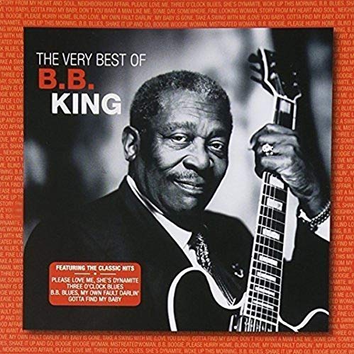 B.B. King album cover featuring a portrait of the blues guitarist.