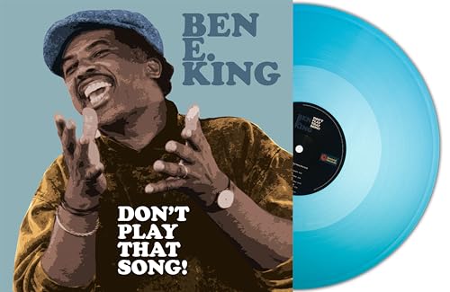 Ben E. King album cover and turquoise vinyl record shown.