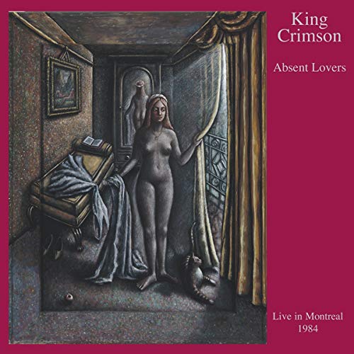 Album cover for King Crimson’s “Absent Lovers” featuring a nude figure.