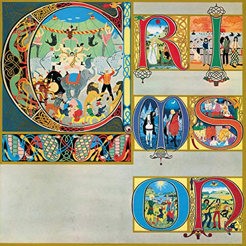 “Lizard” album cover: illuminated letters with figures and animals.