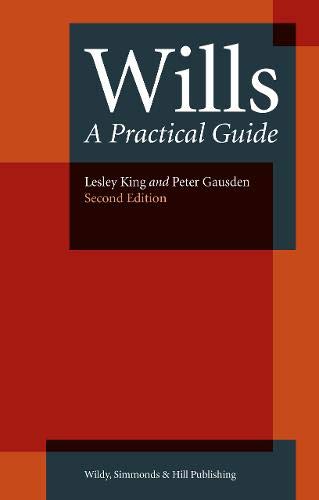 Book cover for "Wills: A Practical Guide," second edition.