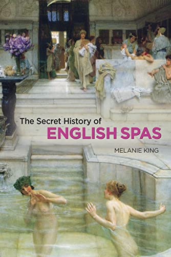 Book cover depicting historical bathing scenes and floral arrangements.