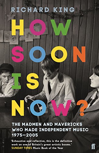 Book cover featuring three people in a black-and-white photo with colorful, large-font title text.