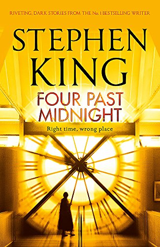 Book cover for Stephen King’s “Four Past Midnight” with a station clock.
