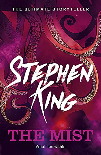 Book cover for Stephen King’s “The Mist” with tentacle imagery.
