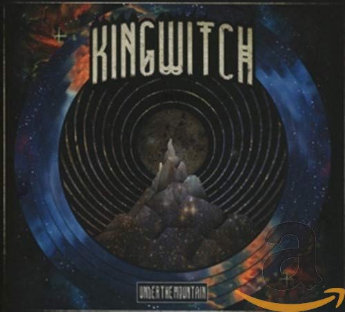 Album cover art featuring a mountain silhouette against a swirling cosmic background.