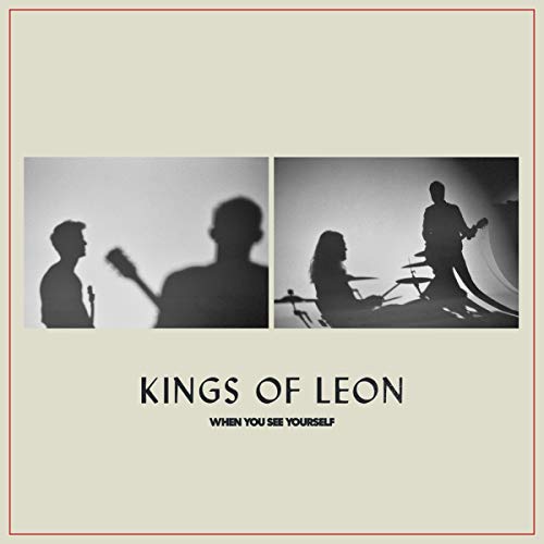 Kings of Leon album cover: silhouetted band members and text.