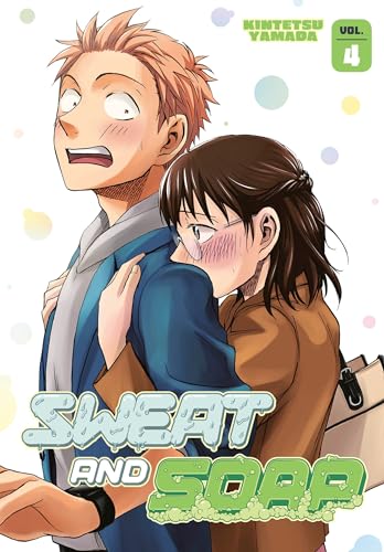 Manga volume cover with two young people in a close embrace.