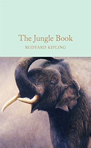 Book cover for The Jungle Book featuring an illustration of an elephant.