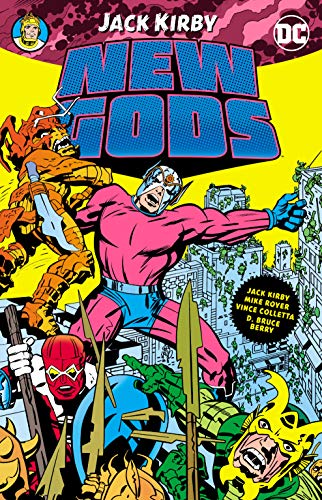 Comic book cover featuring superhero Highfather and futuristic city landscape.
