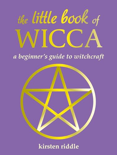 Purple book cover with gold text and a gold pentagram symbol.