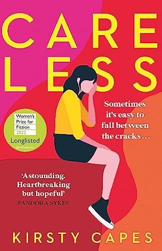 Book cover: "Careless" by Kirsty Capes, featuring a seated silhouette.