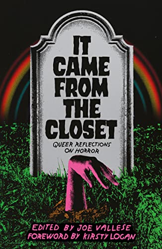 Book cover featuring a tombstone with a pink hand emerging from green grass.
