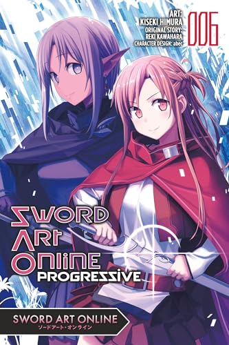 Manga cover featuring two anime characters, Asuna and Kirito, with swords.