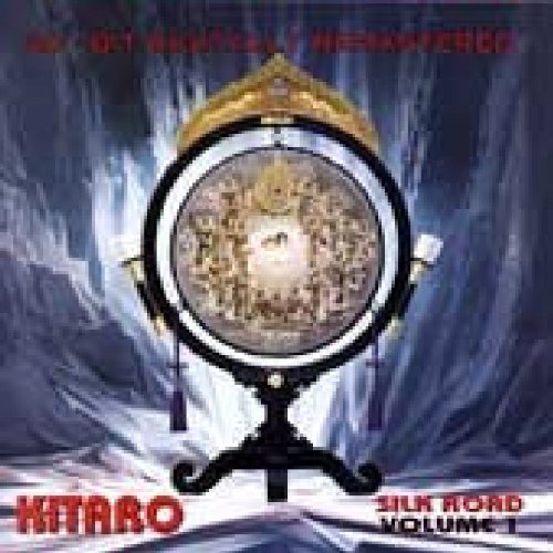 Kitaro’s “Silk Road Vol. 1” CD cover featuring an ornate, golden telescope.