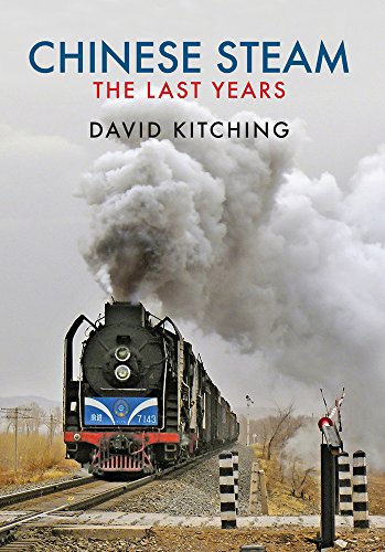 Book cover: black steam locomotive emitting smoke, railway tracks, and landscape.