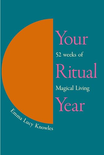 Book cover: “Your Ritual Year” with orange and teal geometric design.