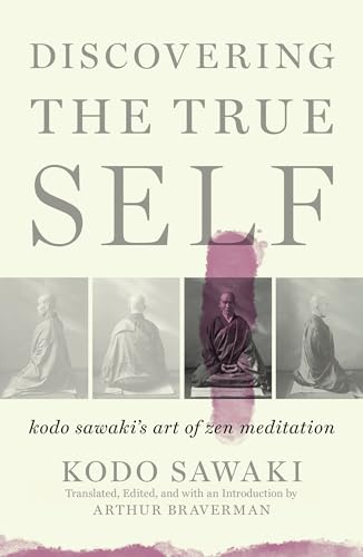 Book cover featuring meditative figures and text: “Discovering The True Self.”