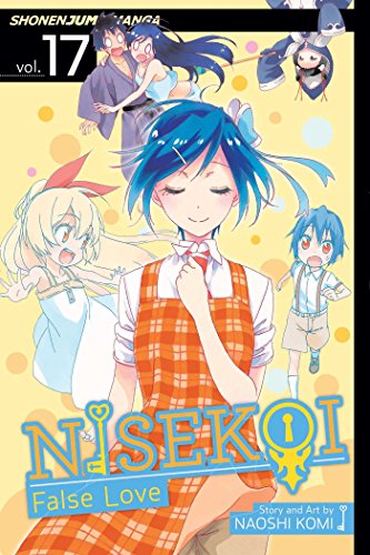 Nisekoi: False Love Volume 17 manga cover with multiple anime characters.
