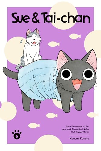 Book cover: two cartoon cats, one riding the other, purple background.