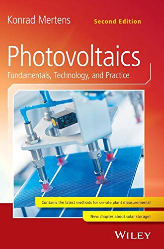 Book cover for “Photovoltaics: Fundamentals”, second edition, showing solar cell testing.