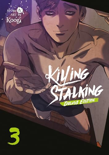 “Killing Stalking: Deluxe Edition Vol. 3” cover with a man in a suggestive pose.