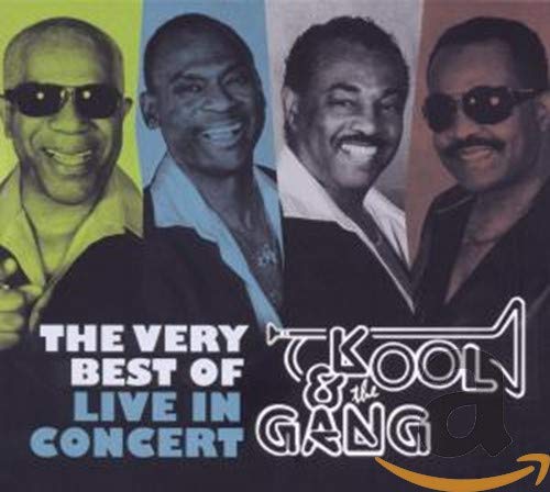 CD cover featuring four smiling members of Kool & The Gang.