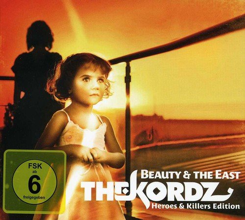 CD cover: young girl with blurred figures, text “Beauty & The East”.