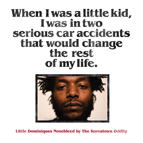 Album cover featuring a portrait of a Black man with dreadlocks and text.