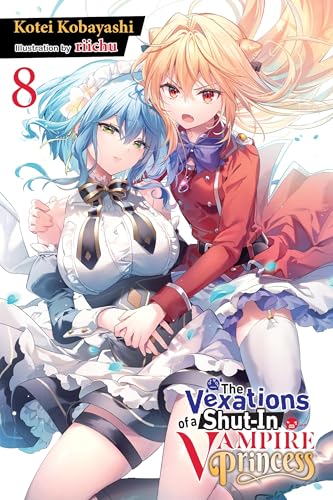 Light novel cover with two anime-style girls, volume 8.