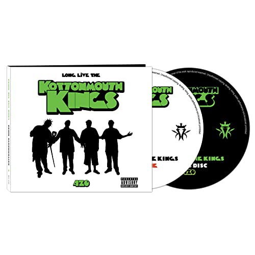 Kottonmouth Kings CD album cover featuring silhouettes of four men and two discs.