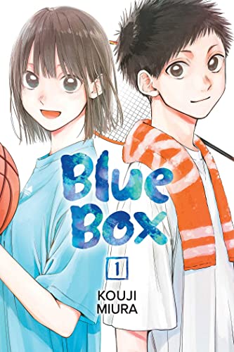 Manga cover featuring a girl holding a basketball and a boy with a racket.