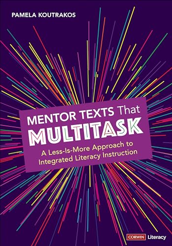 Book cover with purple background and colorful radiating lines.