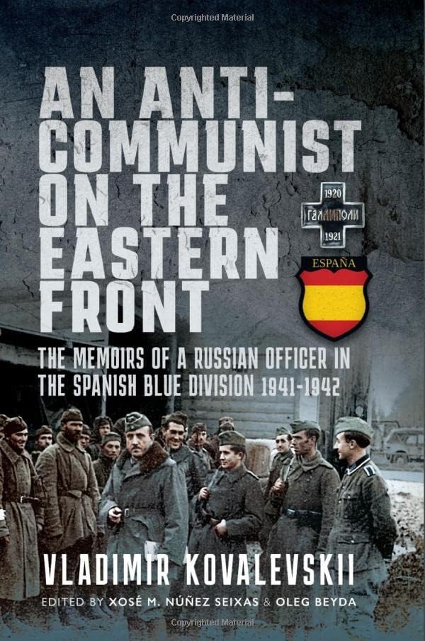 Book cover: “An Anti-Communist…” with soldiers in a wintry scene.
