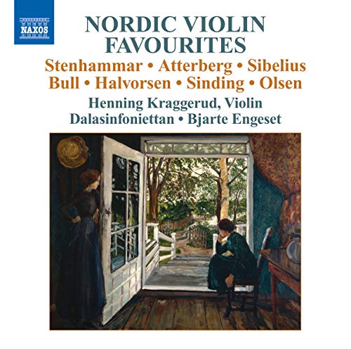 CD cover: painting of figures by a window, text listing composers and artists.
