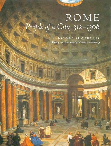 Book cover depicting the interior of a classical Roman building.