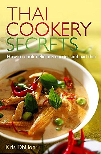 Cookbook cover featuring a bowl of Thai curry with chicken and vegetables.