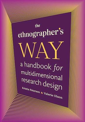 Book cover: "The Ethnographer's Way" with purple and gold design.