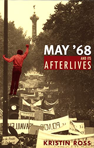 Book cover: protest scene with raised fist, titled "May '68 and Its Afterlives".