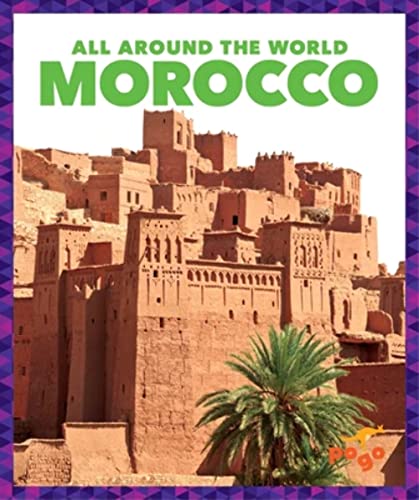 Book cover featuring a large, ancient earthen castle in Morocco.