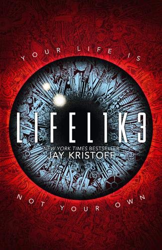 Book cover: an eye filled with mechanical parts and the title “LIFEL1K3”.