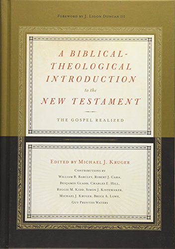 Gold and black book cover with red title: "A Biblical-Theological Introduction.
