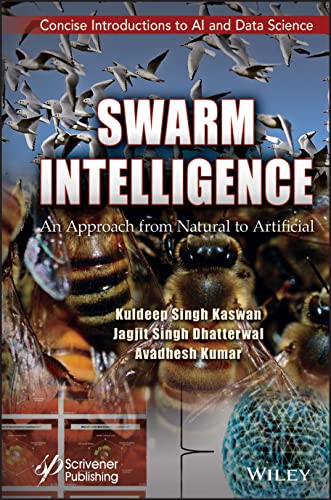 Book cover featuring bees and birds, titled “Swarm Intelligence.”