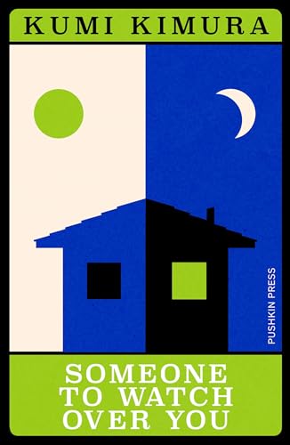 Book cover with a split-tone house design featuring a sun and moon.