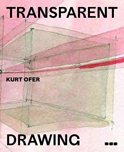 Book cover: abstract architectural sketch in pink and white lines.