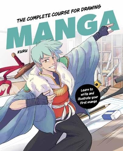 Book cover featuring a manga-style illustration of a young artist.